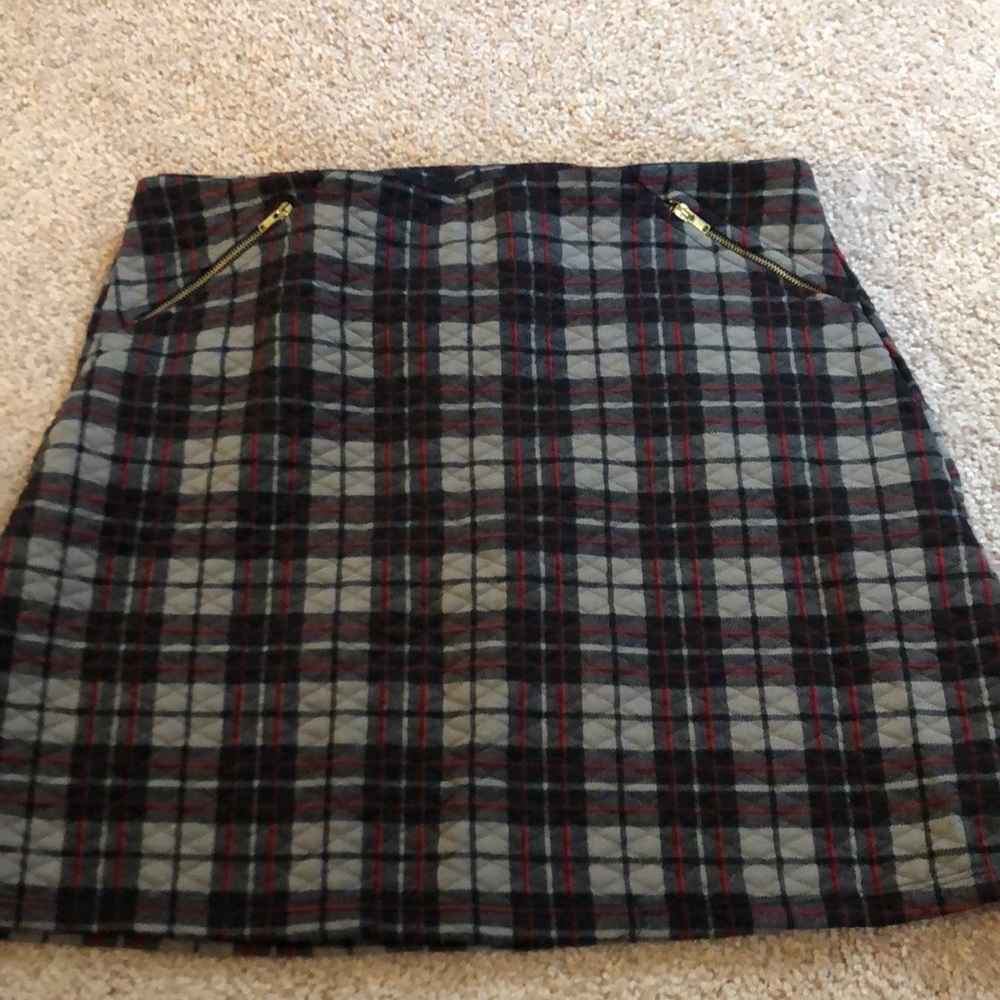 Princess by Vera Wang plaid skirt
